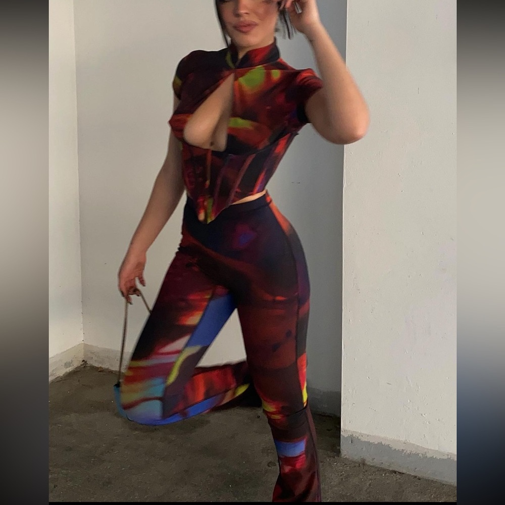 HOUSE OF CB PRINT SET XS